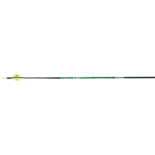 Victory VAPG-300FB-6 VAP Gamer Arrows, Blazer Vanes, 300 Spine, Black, 6 Pack