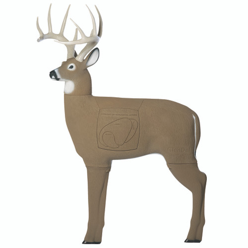 GlenDel G71010 Crossbow Buck Target, Brown