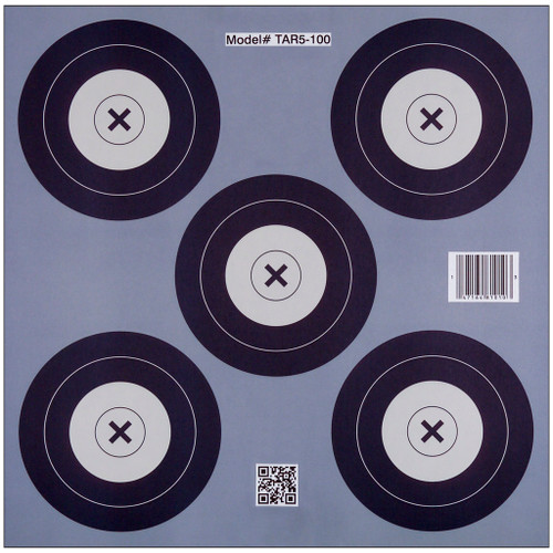 30-06 TAR5-100 Paper Targets 5 Spot, Multi, 100 Pack