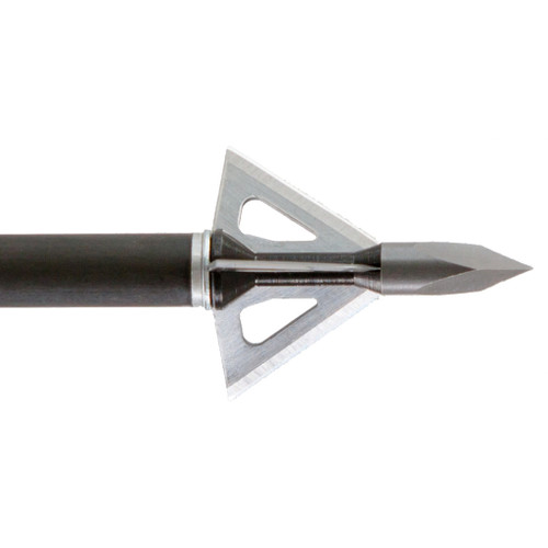 Wasp 2100 Drone Broadheads, 3 Blade, 100 Grain, Silver, 3 Pack