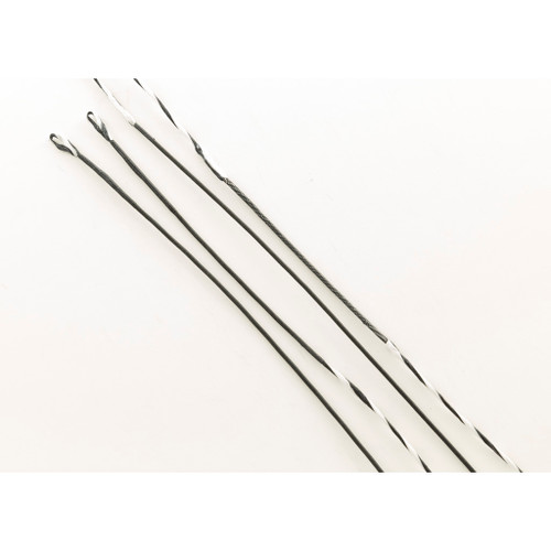 J and D Custom Strings Bowstring DF97, 79.25 Inches, Black, Mini Genesis