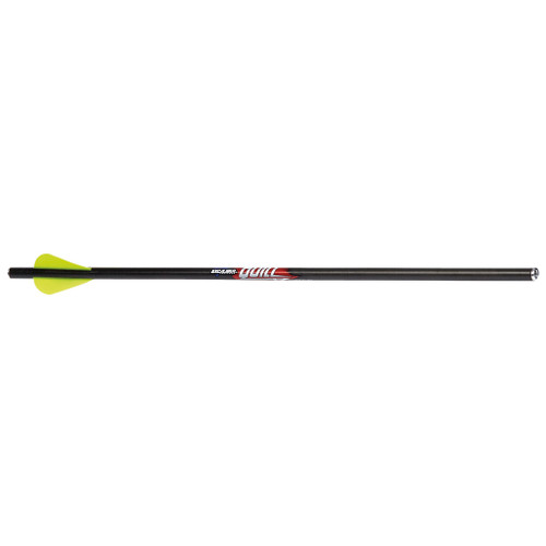 Excalibur 22QV16-6 Quill Crossbow Bolts, 16.5 Inches, Black, 6 Pack
