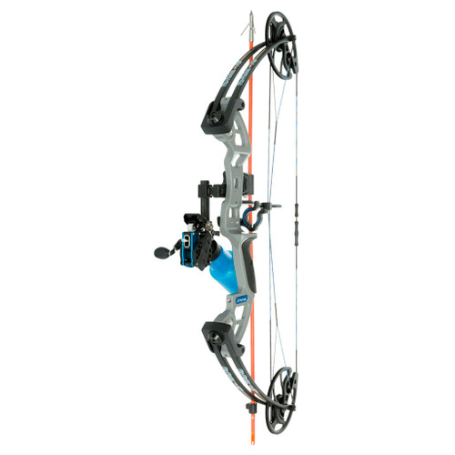 Fin-Finder 1601195 F-31 Bowfishing RTF Package with Winch Pro Reel, Grey, Right Hand