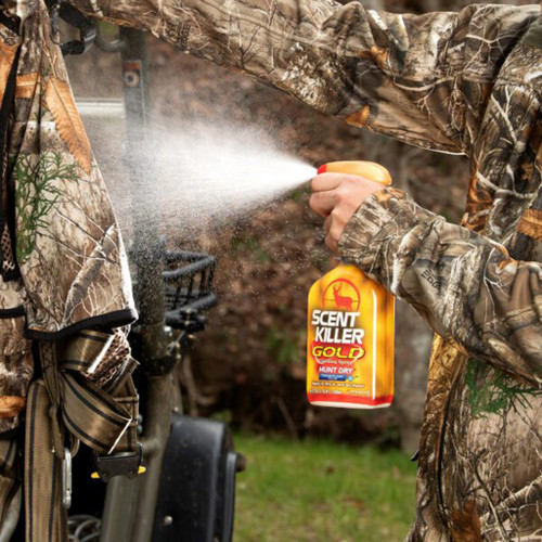 Wildlife Research 1255 Scent Killer Spray Gold, 24 Ounce, Yellow