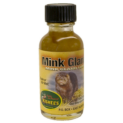 Kishel's LTMG1 Mink Gland Lure, 1 Ounce, Yellow