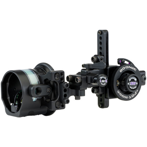 Spot Hogg BPMTSRH10 Boonie Picatinny Mount Sight Triple Stack, .010, Black, Right Hand