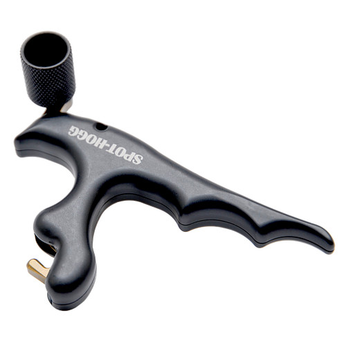 Spot Hogg WS4O Whipper Snapper Release Open Jaw 4 Finger, Black