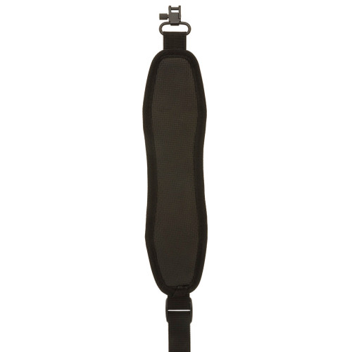 BlackHeart Pulse Gun Sling, 1 Inches Nylon Slider and Metal Swivels, 11 x 3 Inches Neoprene Pad, Brown/Black