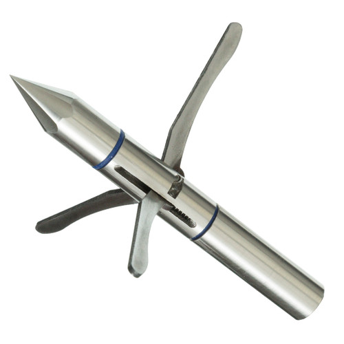 Fin-Finder 1601039 Kraken 3 Barb Bowfishing Point, Silver