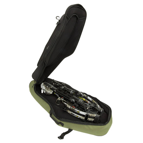 October Mountain The Narrows Crossbow Case, 37 Inches, Green/Black