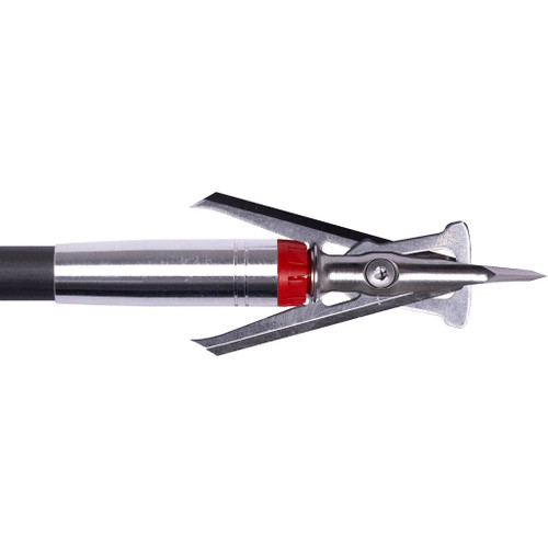 Rage R60002 Hypo 2 Crossbow Broadheads, 100 Grain, 2 Inches, Stainless, 4 Pack