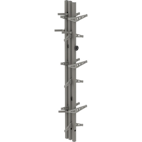 Novix NX-RCS12 Raider Climbing Stick, Classic Gray, 12 Feet