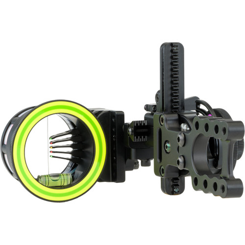 Spot Hogg BHM5RH19 Boonie Hard Mount Sight, 5 Pin, 019, Black, Right Hand