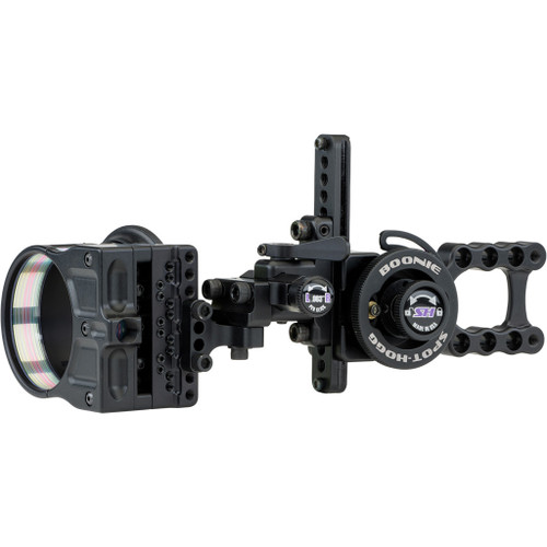 Spot Hogg BHM7LH19 Boonie Hard Mount Sight, 7 Pin, 019, Black, Left Hand