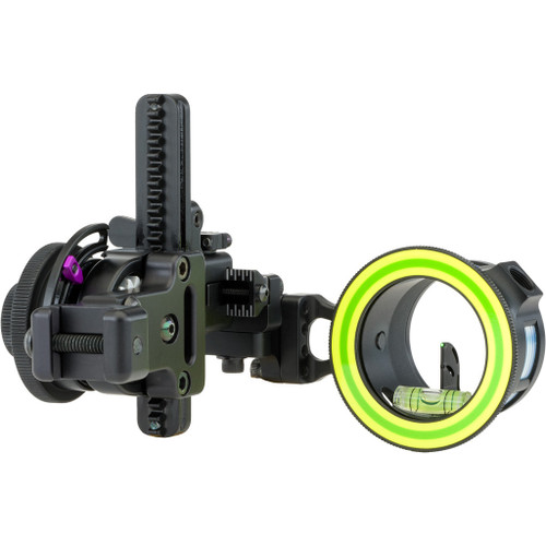 Spot Hogg BPM1LH29 Boonie Picatinny Mount Sight, 1 Pin, 029, Black, Left Hand