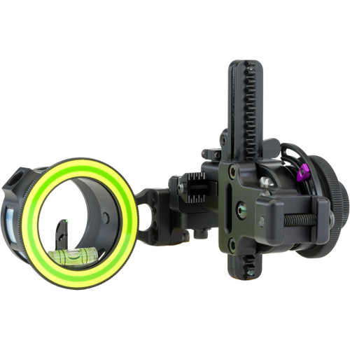 Spot Hogg BPM1RH29 Boonie Picatinny Mount Sight, 1 Pin, 029, Black, Right Hand