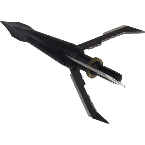 Xecutioner 3042 Demon Hunter Cartel Broadheads, 125 Grain, Black, 3 Pack