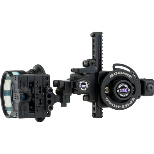 Spot Hogg BPM3LH29 Boonie Picatinny Mount Sight, 3 Pin, 029, Black, Left Hand