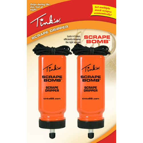 Tink's W5951 Scrape Bomb Scrape Dripper, Brown, 2 Pack