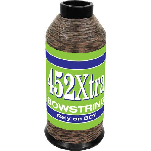 BCY 452Xtra Bowstring Material, 1/8 lbs, Tan/Black