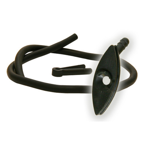 October Mountain 45449 TruTurn Peep, 1/4 Inches, Black, 25 Pack