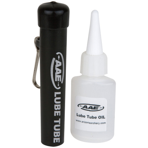 AAE LTA Arrow Lube Tube, With Belt Clip, Black