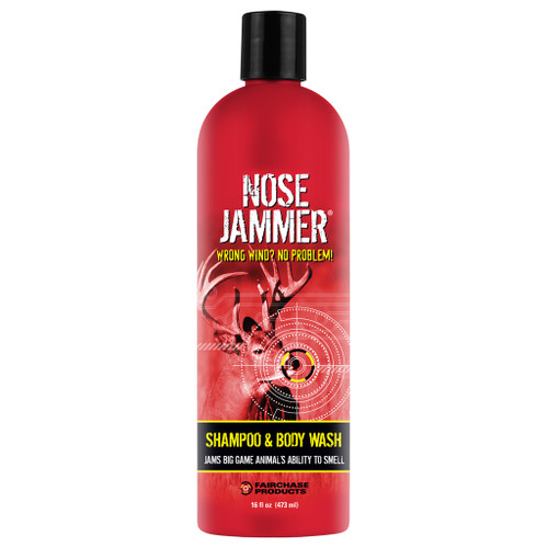 Nose Jammer 3083 Shampoo Body Wash, 12 Ounce, Red