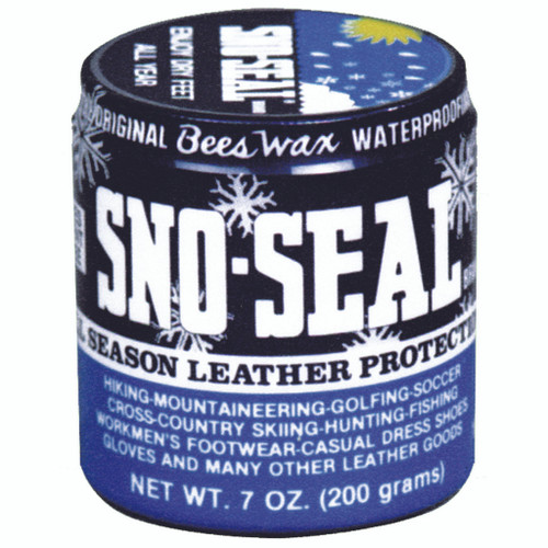 Atsko 1330 Sno-Seal Waterproofing Bees Wax for Leather Protection, 8 Ounce, Blue