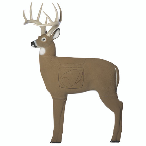 GlenDel G71000 Buck Target, Brown