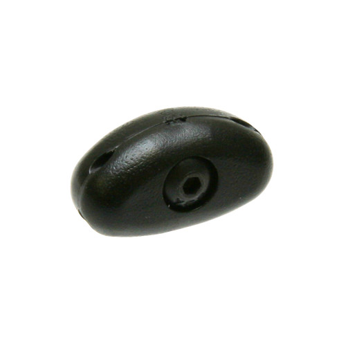 October Mountain 29337 Football Clip, Black