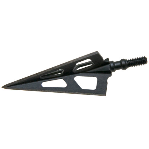 3 Rivers 4225-3X-125 Woodsman Elite Broadheads Screw-in, 125 Grain, Black, 3 Pack
