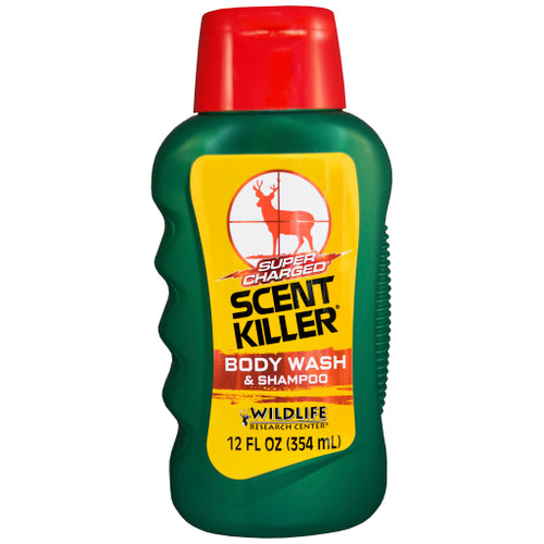 Wildlife Research 540-12 Scent Killer Body Wash Shampoo, 12 Ounce, Yellow