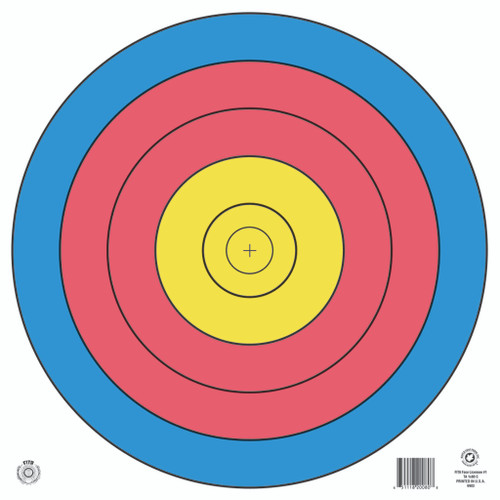 Maple Leaf Press WP-1X80C Target Face FITA 5-Ring, 80 cm, Multicolor