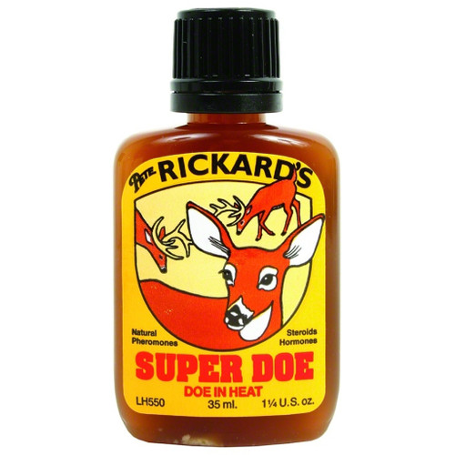 Pete Rickard LH550 Super Doe #550, 1.25 Ounce, Yellow