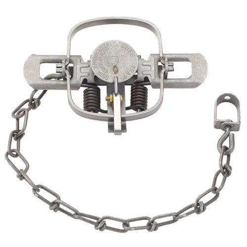 Duke 469 Coil Spring Trap No. 1, Silver