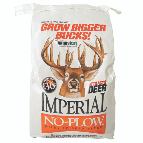 Whitetail Institute NP9 No-Plow Wildlife Seed Blend, 9 lbs, White