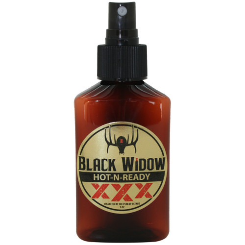 Black Widow G0229 Hot-N-Ready XXX Northern Deer Lure, 3 Ounce, Brown