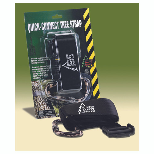 Hunter Safety System QCS Quick Connect Strap, Black
