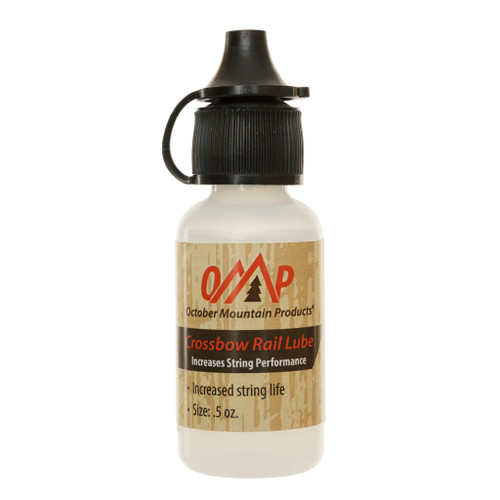 October Mountain 45373 Crossbow Rail Lube, 0.5 Ounce, Orange