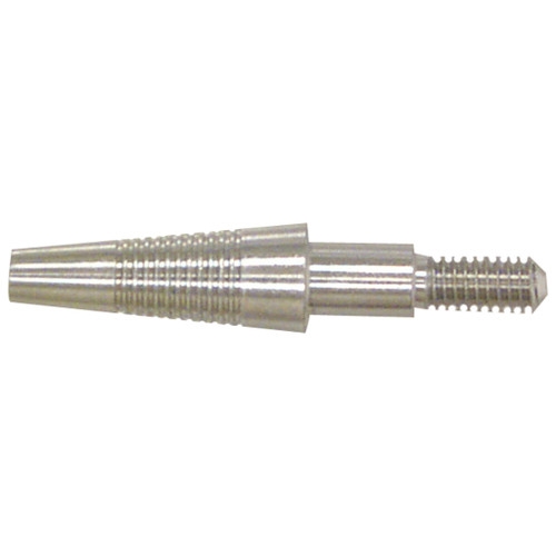 Zwickey 5A Hollow Point Broadhead Adapters, 5/16 Inches, 28 Grain, Silver, 12 Pack