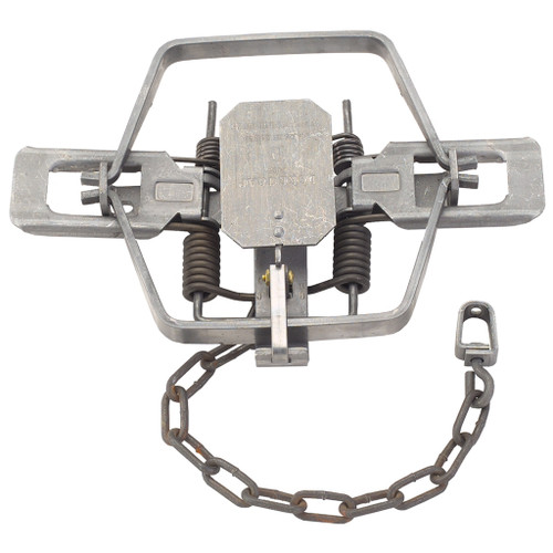 Duke 0502 Coil Spring Trap No. 4, Silver