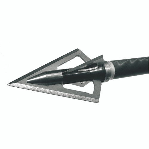 Wasp 8001 Sharpshooter Broadheads, 100 Grain, Black, 3 Pack