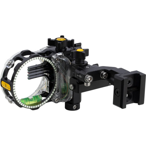 Trophy Ridge AS825R19PR React Pro Sight, Picatinny Mount, 5 Pin, 019, Black, Right Hand