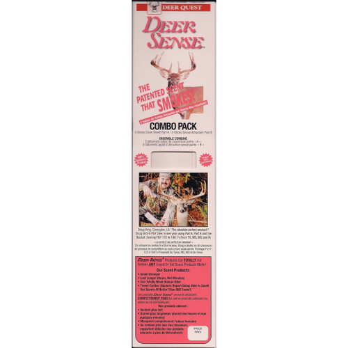 Deer Quest 22 Deer Sense Combo Curiosity/Sexual, Orange, 12 Pack