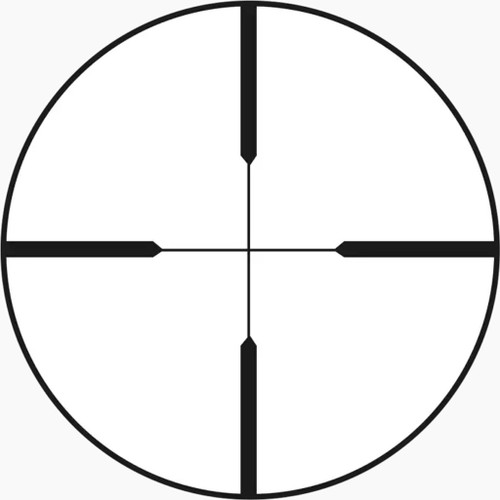 Burris 200218 Handgun Scope 2X Plex, Black