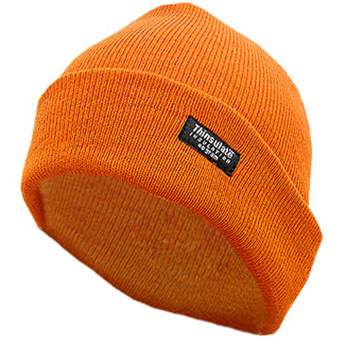 Hot Shot 46-669-IO Insulated Cuff 2-Ply Cap Blaze, Orange