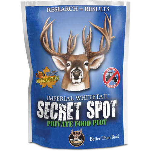 Whitetail Institute SECS4 Imperial Seed Secret Spot, 4 lbs, Blue