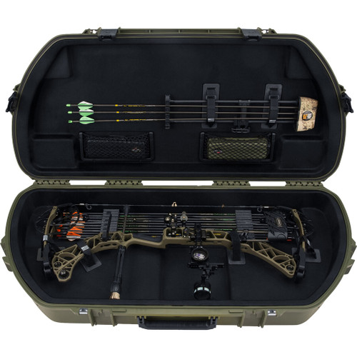 SKB 3I-4318-MPL-M Mathews iSeries Shaped Bow Case, Green