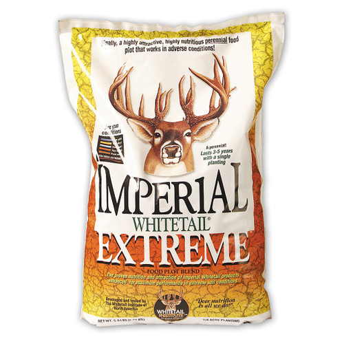 Whitetail Institute EXT5.6 Extreme Wildlife Seed Blend, 5 lbs, White