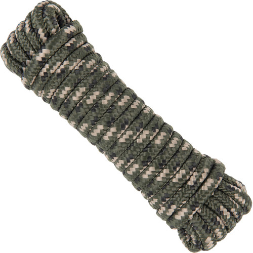 Allen Company 5906 Outdoor Rope, Multipurpose, 3/8 Inches, 25 Feet, Green